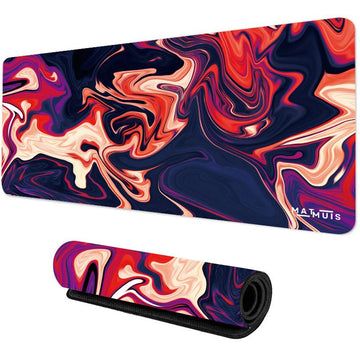 Swirl Abstract Lava Fusion | XXL Gaming Muismatten - Matmuis