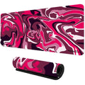 Liquid Abstract Pink Gum | XXL Gaming Muismat - Matmuis