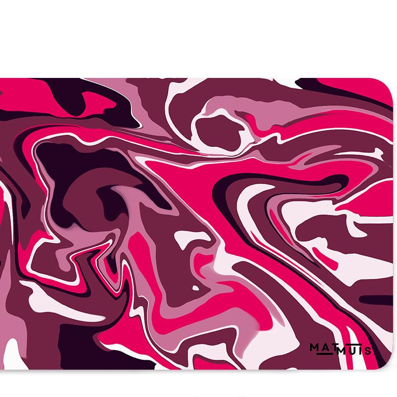 Liquid Abstract Pink Gum | XXL Gaming Muismat - Matmuis