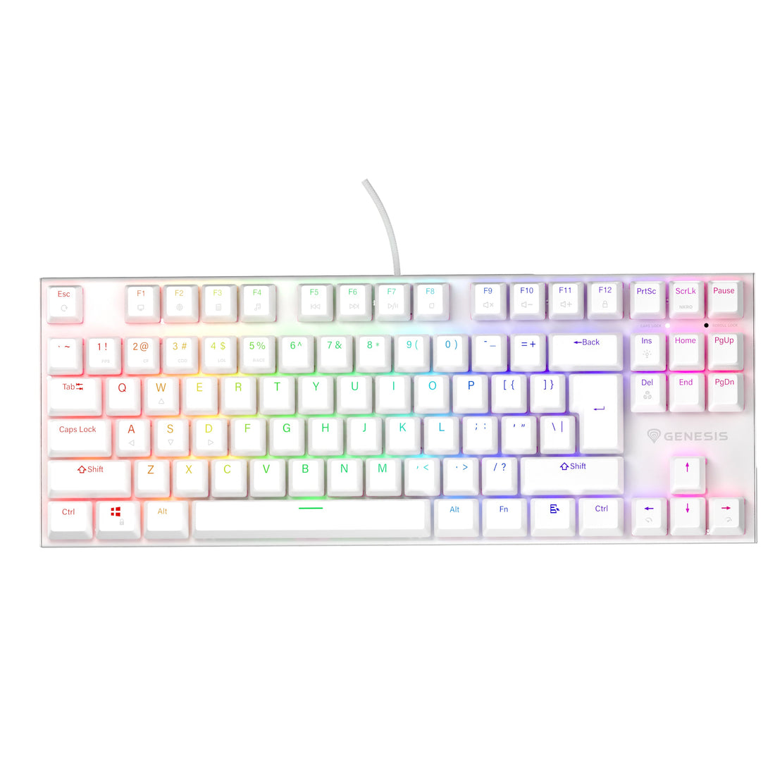 GENESIS Gaming Toetsenbord Thor 303 US Layout RGB