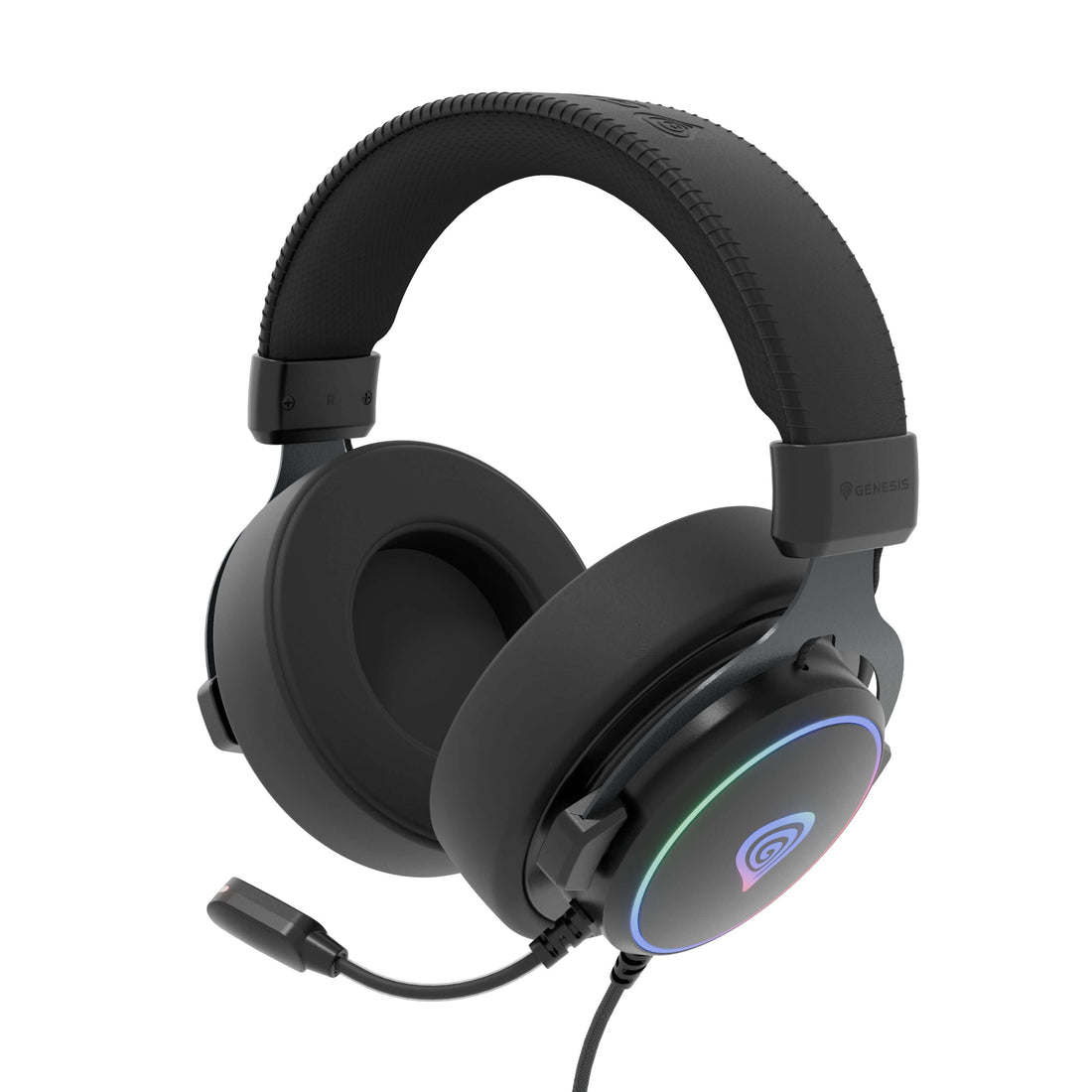 GENESIS Neon 764 Headset Bedraad Hoofdband Gamen USB Type-A Wit