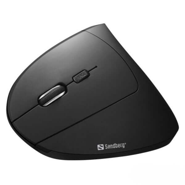 Sandberg 630-14 Verticale Ergonomische Muis USB Type-A Optisch 2400 DPI Matmuis